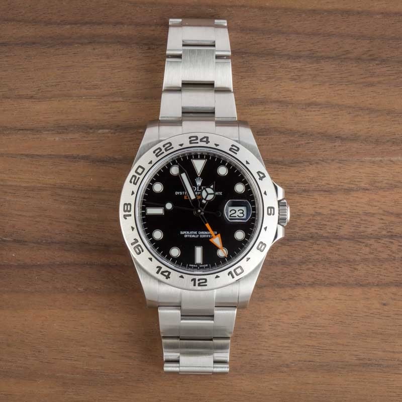 Clean Factory Super Clone Rolex Explorer II 216570 Black Dial