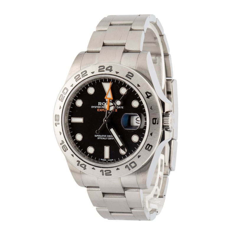Clean Factory Super Clone Rolex Explorer II 216570 Black 42mm