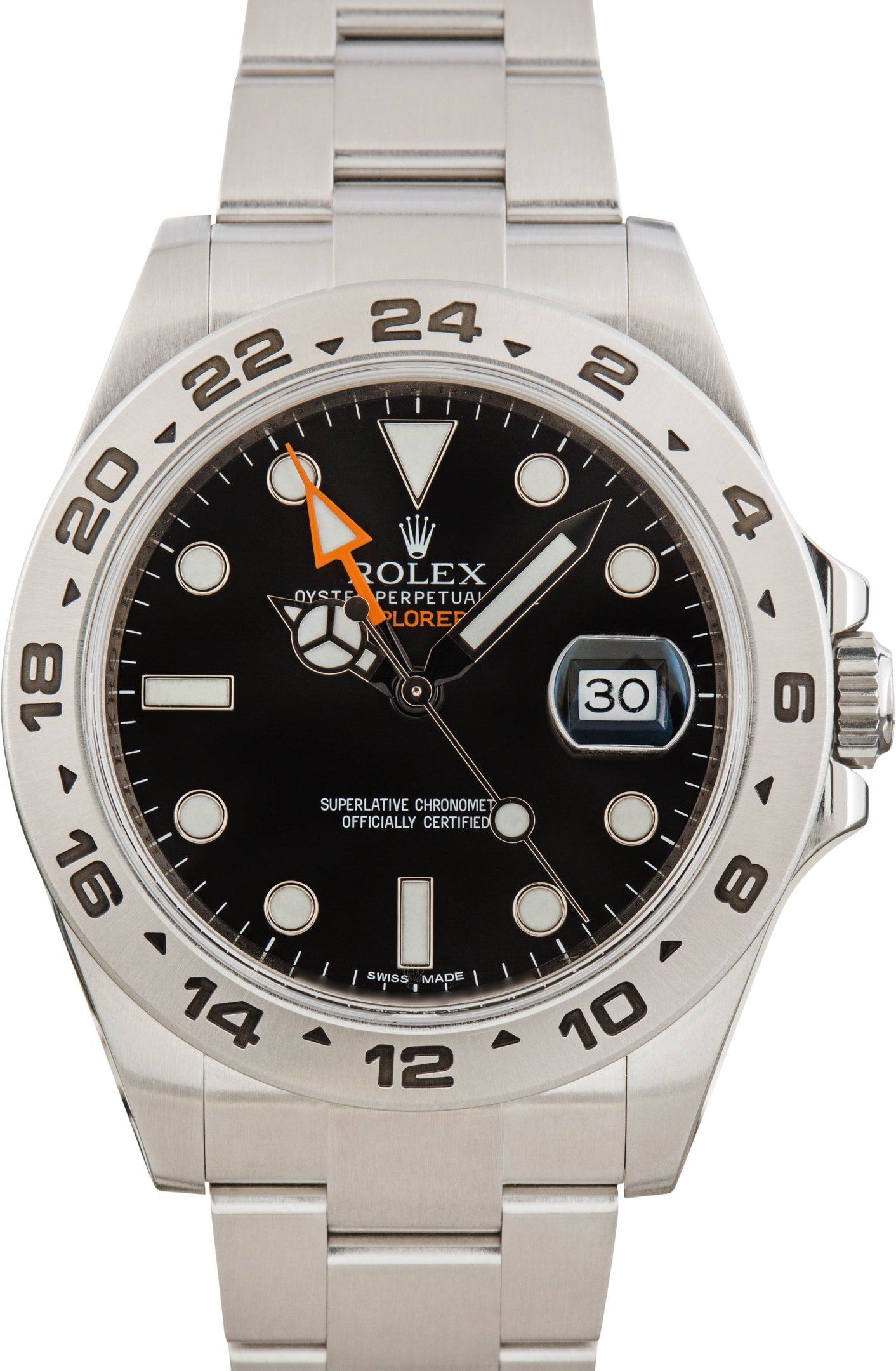 zUsed-Rolex-Explorer-II-216570-Black-Chromalight-Dial-SKU183345-PL Clean Factory Super Clone Rolex Explorer II 216570 Black Dial 42MM - Image 1