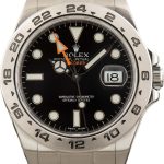 Clean Factory Super Clone Rolex Explorer II 216570 Black 42MM
