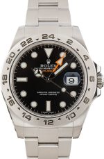 Clean Factory Super Clone Rolex Explorer II 216570 Black 42mm