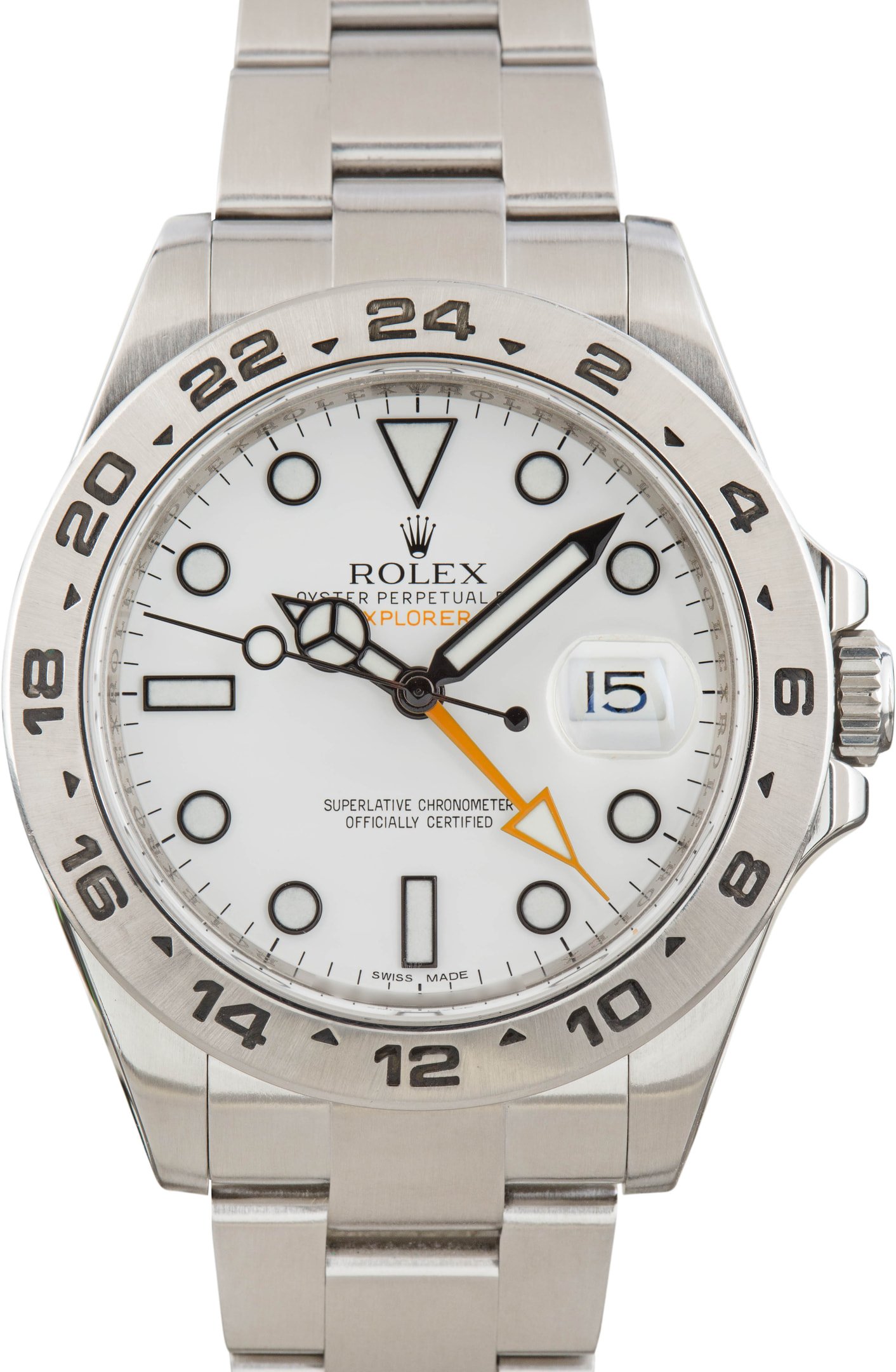 zUsed-Rolex-Explorer-II-216570-SKU183230-PL Super Clone Rolex Explorer II 216570 Polar 42mm AAA - Image 1