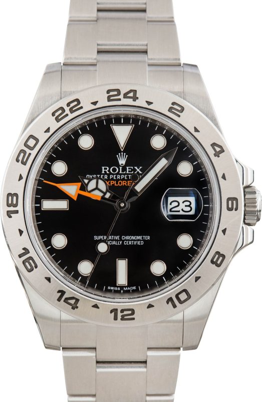 Clean Factory Super Clone Rolex Explorer II 216570 Black Dial