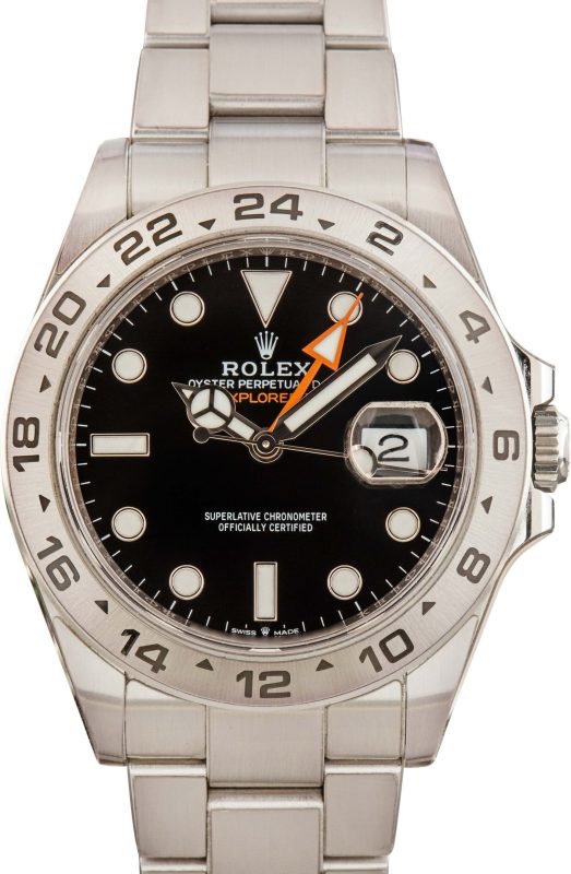 Clean Factory Super Clone Rolex Explorer II 226570 Black Dial
