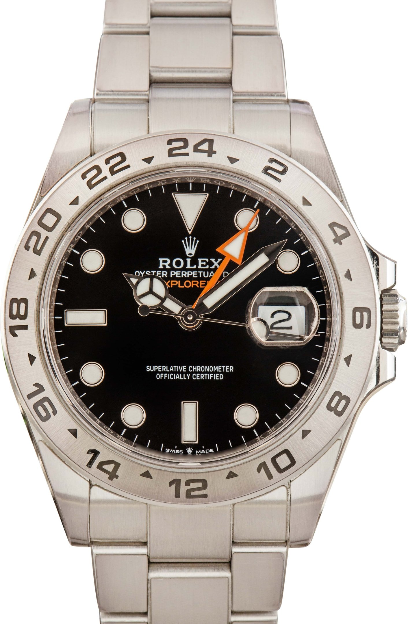 zUsed-Rolex-Explorer-II-226570-SKU182955 Clean Factory Super Clone Rolex Explorer II 226570 Black Dial - Image 1