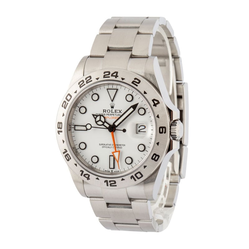 Clean Factory Super Clone Rolex Explorer II 226570 Polar 42mm