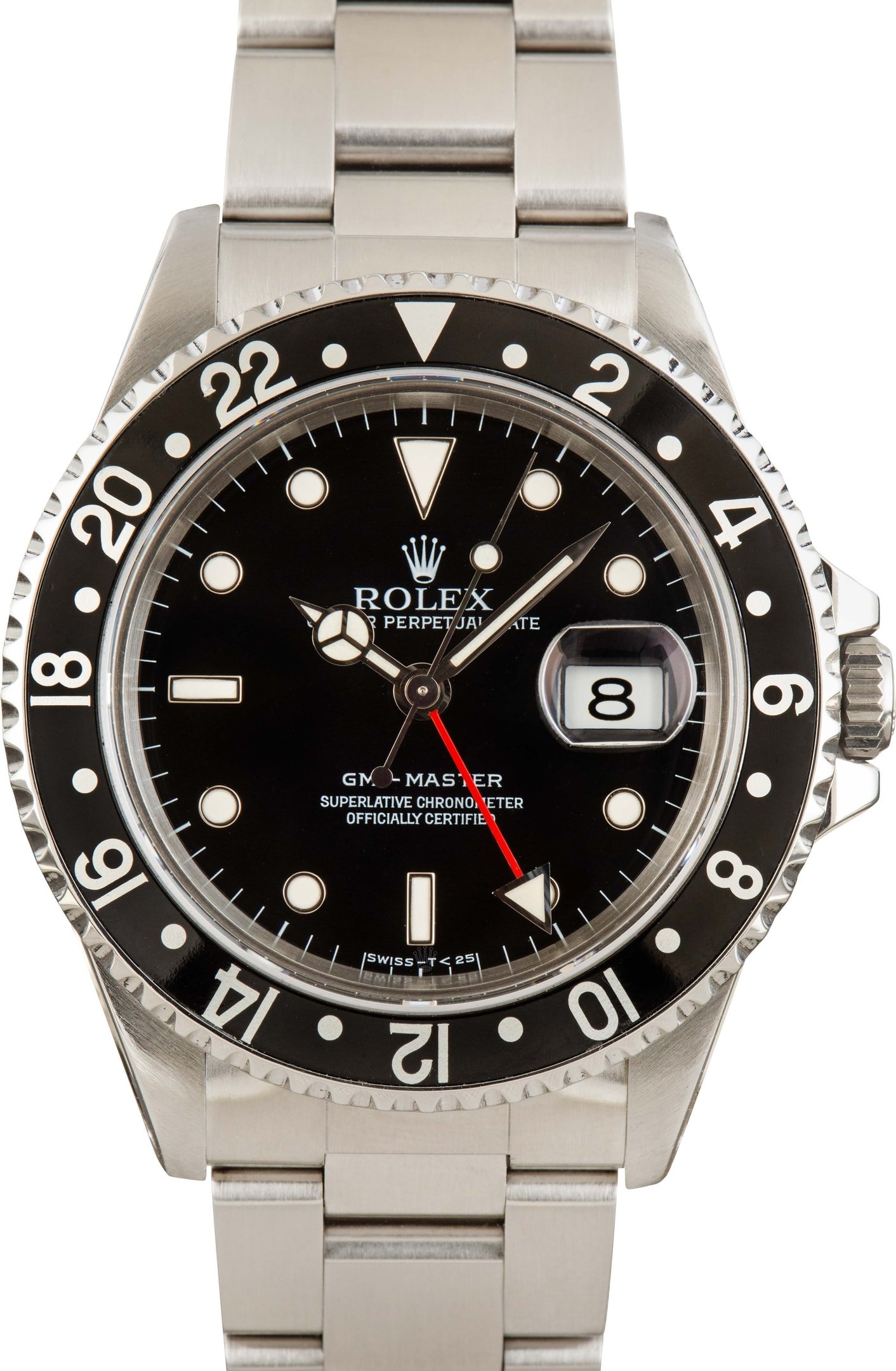 zUsed-Rolex-GMT-Master-16700-Black-Tritium-Dial-SKU165933 Clean Factory Super Clone Rolex GMT-Master 16700 40MM AAA - Image 1