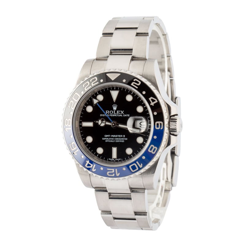 Super Clone Rolex GMT-Master II 116710 Batman Clean Factory