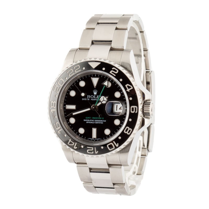 Clean Factory Super Clone Rolex GMT-Master II 116710 Black Ceramic