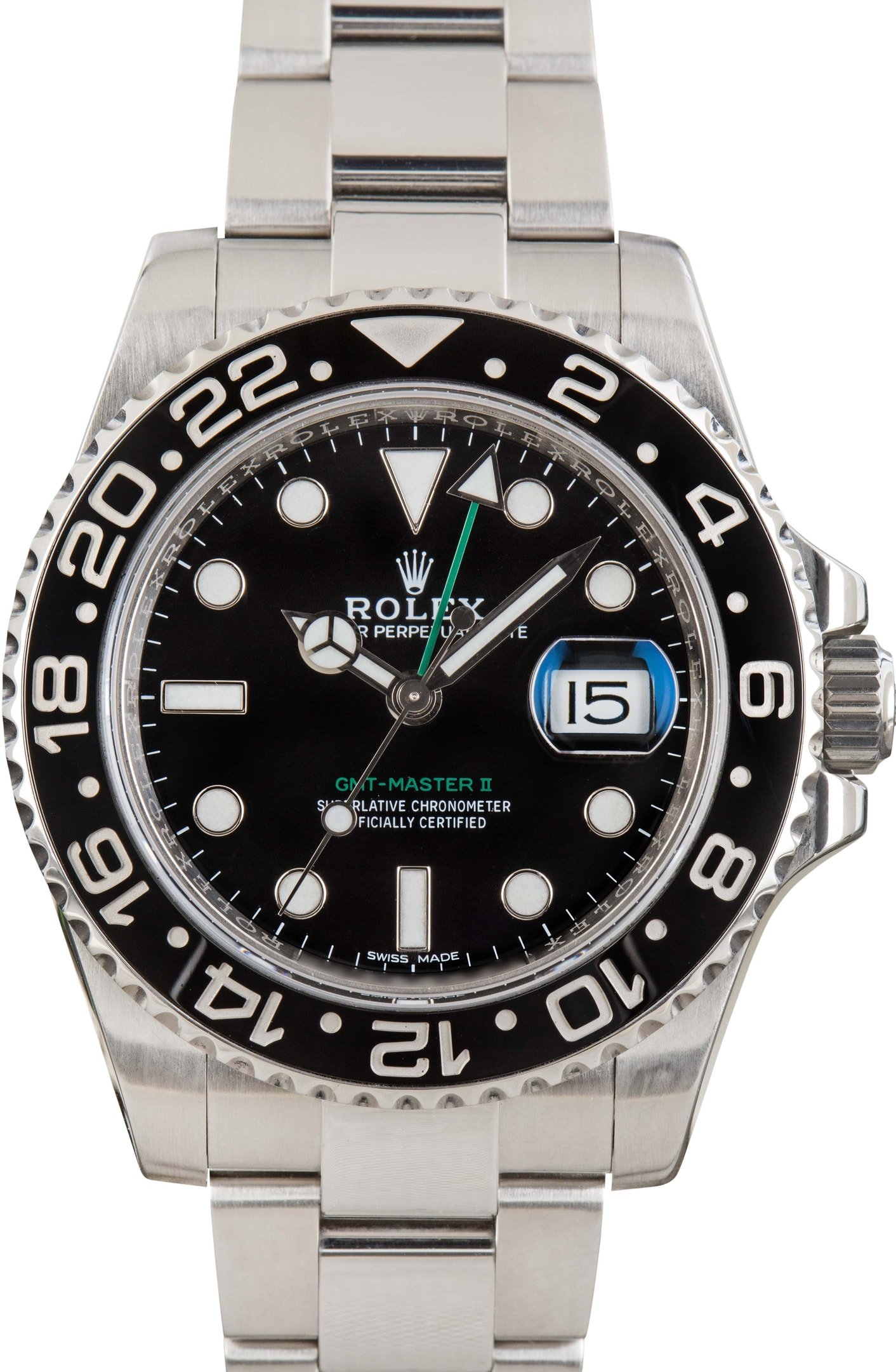zUsed-Rolex-GMT-Master-II-116710-SKU183223-PL Clean Factory Super Clone Rolex GMT Master II 116710 Black Dial - Image 1