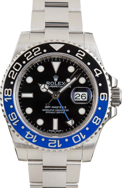 Super Clone Rolex GMT-Master II 116710 Batman Clean Factory