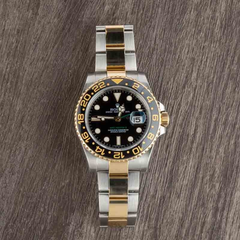 Super Clone Rolex GMT-Master II 116713 Steel Gold AAA