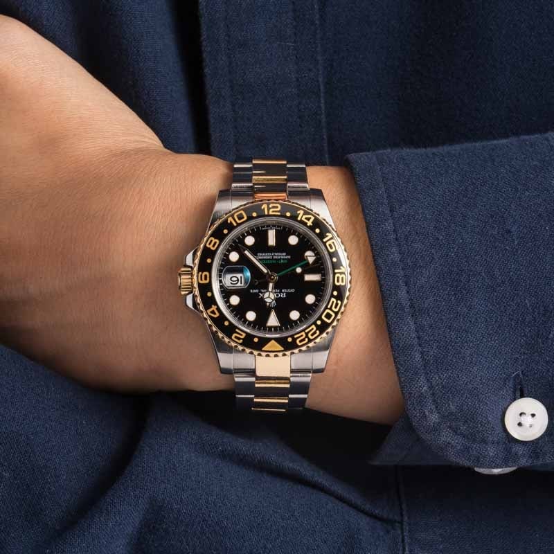 Super Clone Rolex GMT-Master II 116713 Steel Gold AAA