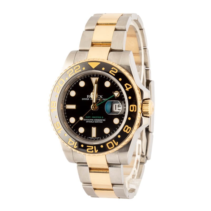 Super Clone Rolex GMT-Master II 116713 Steel Gold AAA