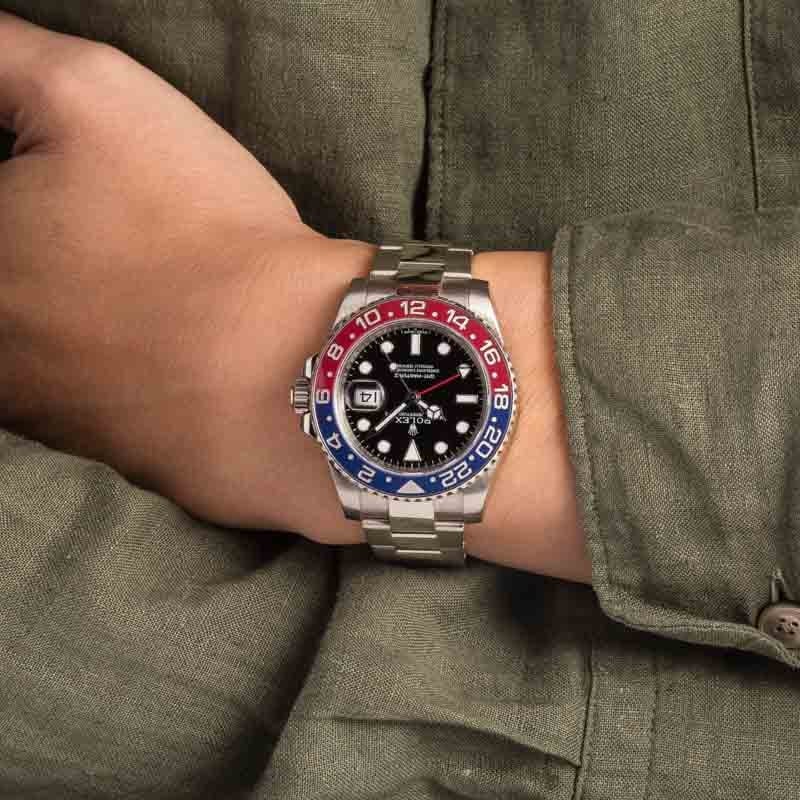Super Clone Rolex GMT-Master II 116719 White Gold Pepsi