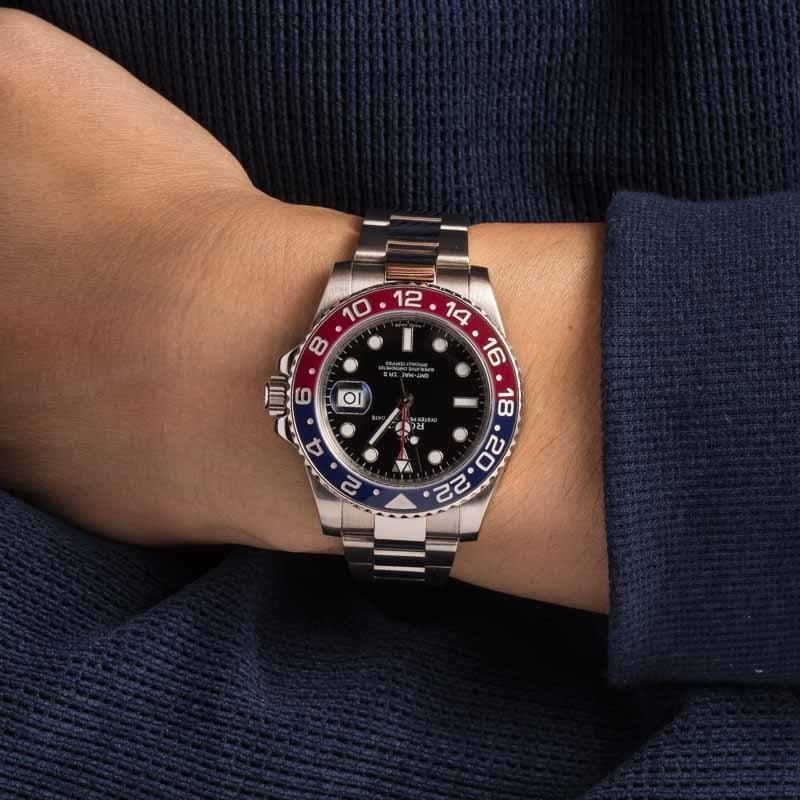 Super Clone Rolex GMT-Master II 116719 White Gold Pepsi