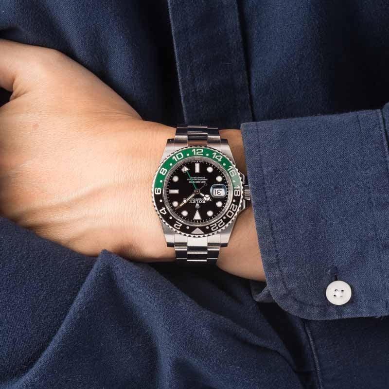 Super Clone Rolex GMT-Master II 126720VTNR Left-Handed Sprite