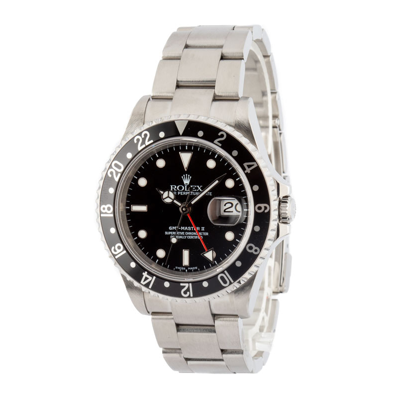 Super Clone Rolex GMT-Master II 16710 Black Dial Clean Factory