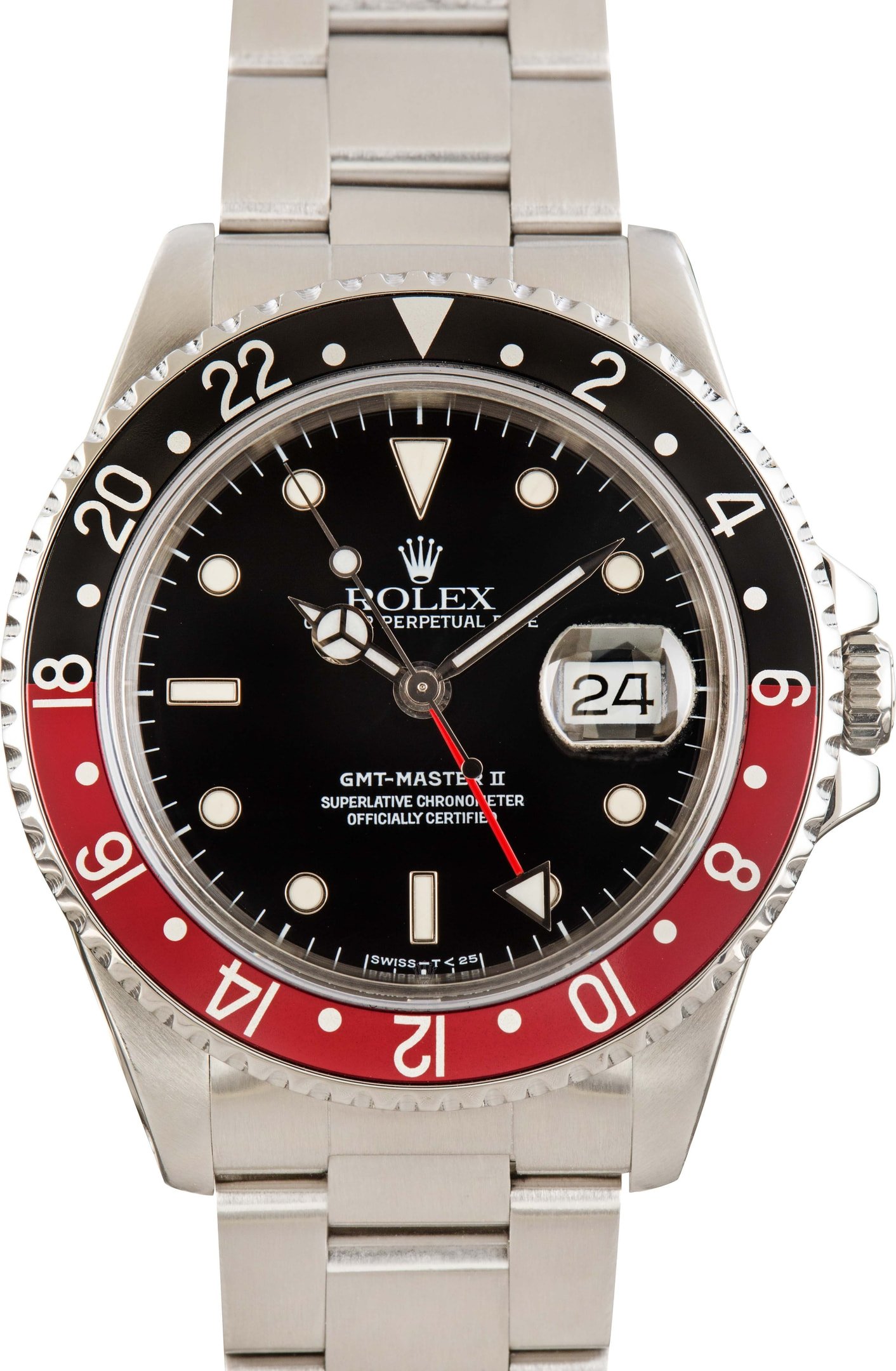 zUsed-Rolex-GMT-Master-II-16710-Black-Dial-SKU182044 Super Clone Rolex GMT-Master II 16710 Coke 40mm AAA - Image 1
