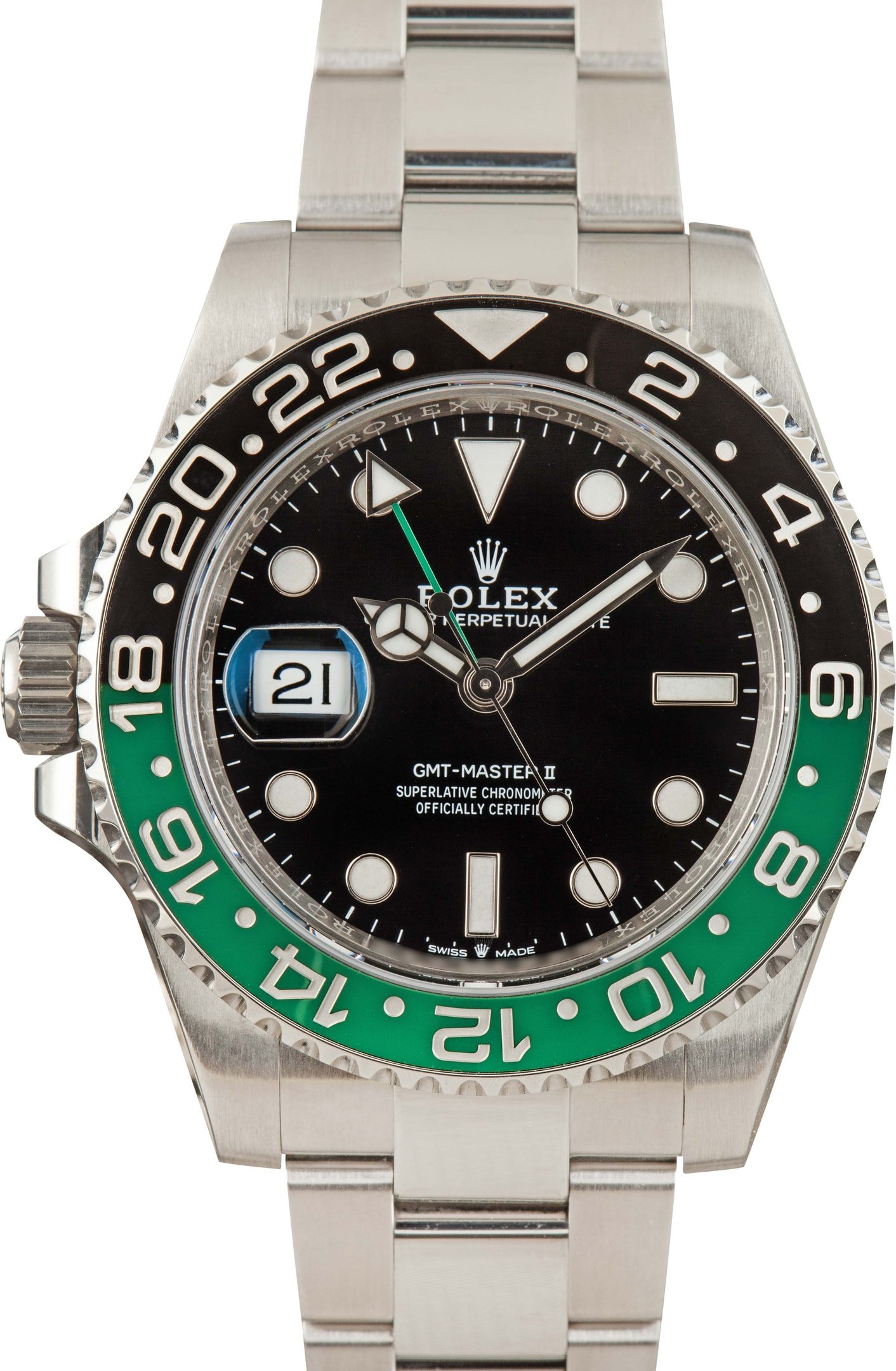 zUsed-Rolex-GMT-Master-Sprite-II-126720-SKU183827 Clean Factory Super Clone Rolex GMT-Master II 126720 Sprite - Image 1