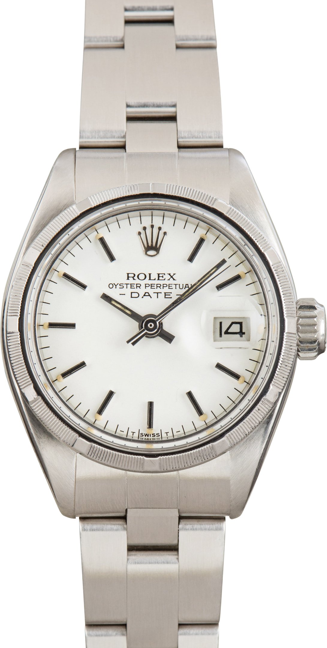 zUsed-Rolex-Lady-Date-6919-SKU182895 Clean Factory Super Clone Rolex Lady-Date 6919 White Dial 26mm - Image 1