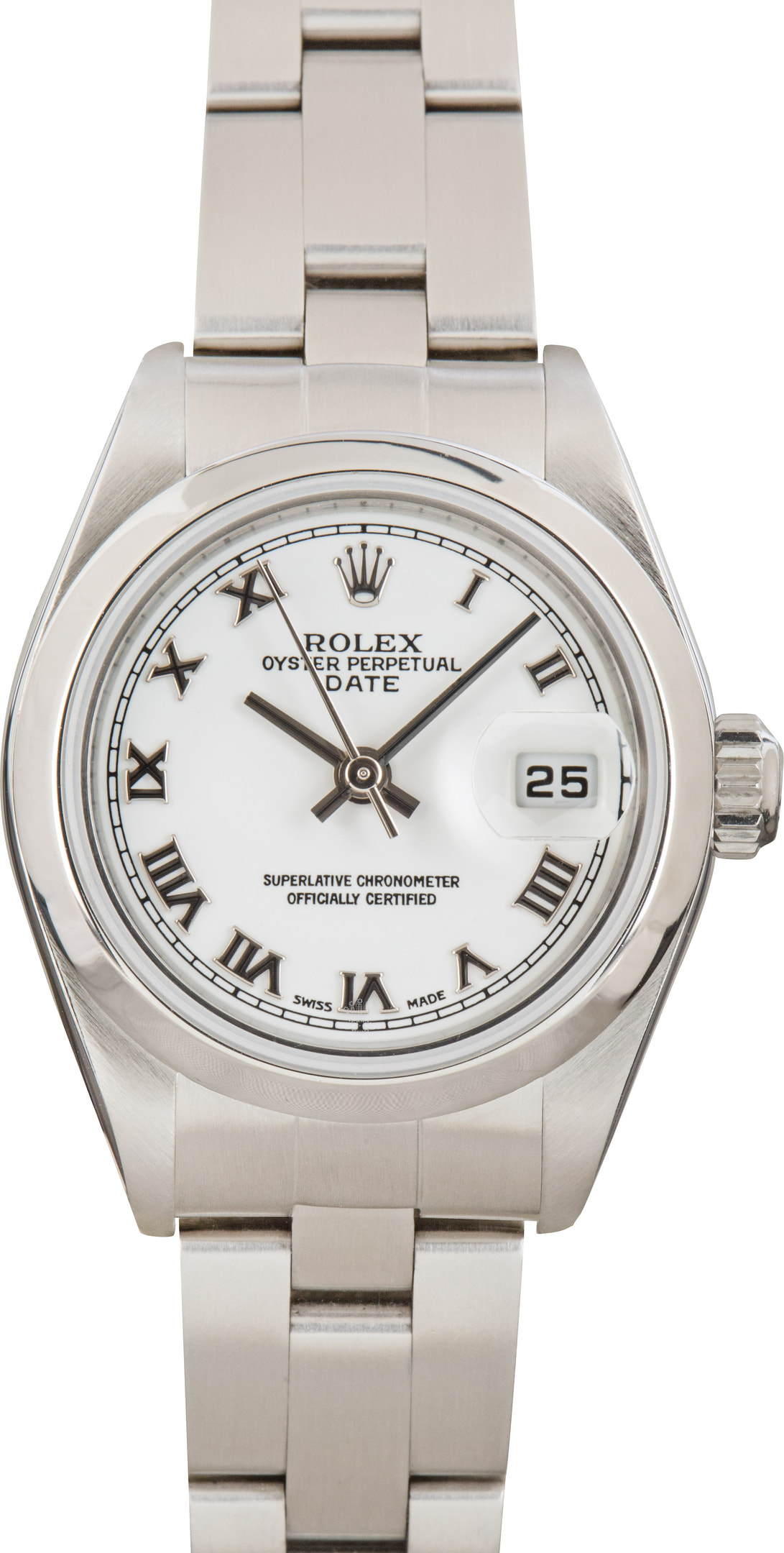 zUsed-Rolex-Lady-Date-79160-White-Dial-SKU174045 Clean Factory Super Clone Rolex Lady-Date 79160 26mm White Roman - Image 1