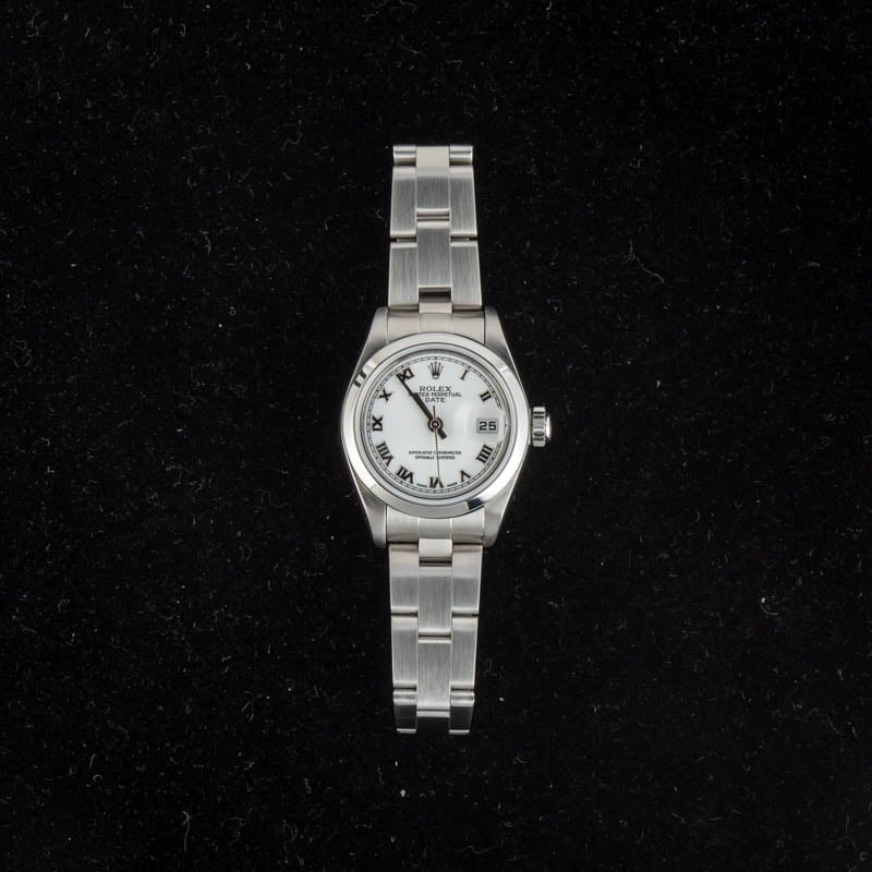 Clean Factory Super Clone Rolex Lady-Date 79160 26mm White Roman