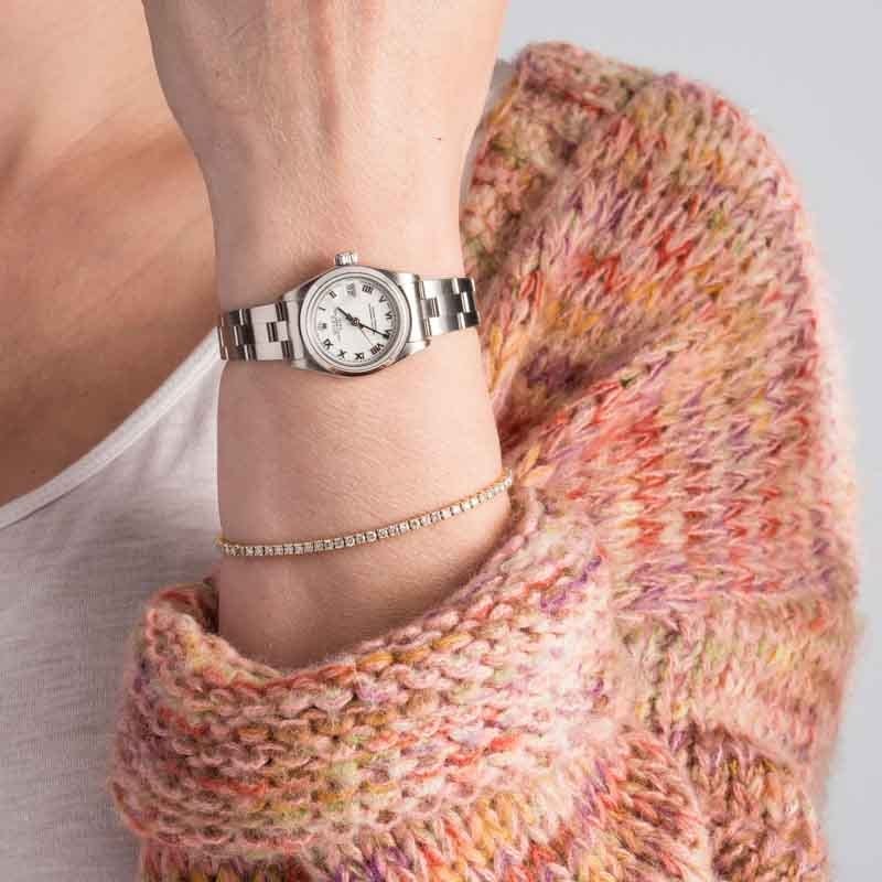 Clean Factory Super Clone Rolex Lady-Date 79160 26mm White Roman