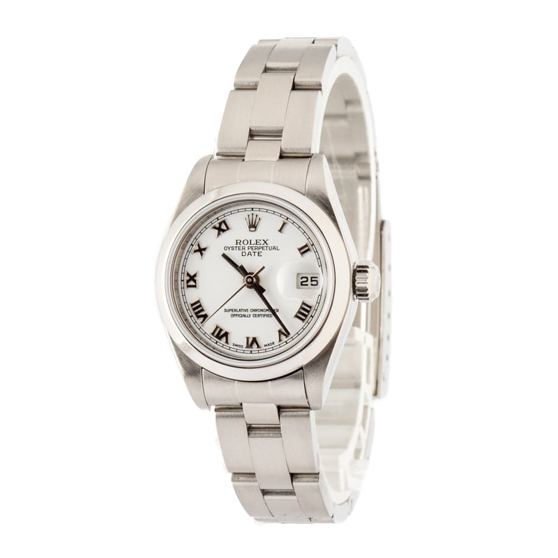 Clean Factory Super Clone Rolex Lady-Date 79160 26mm White Roman