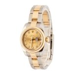 Super Clone Rolex Lady-Datejust 179173 Champagne Diamond 26mm - Image 3