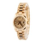 Super Clone Rolex Lady Datejust 26mm Champagne Diamond Dial - Image 3