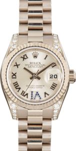 Clean Factory Super Clone Ladies Rolex Datejust 179239 White Gold
