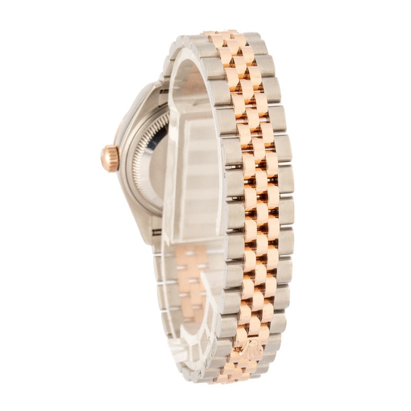 Clean Factory Super Clone Rolex Lady Datejust 28mm Steel Rose Gold