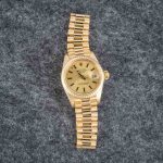 Super Clone Rolex Lady Datejust 6917 18K Gold AAA Replica - Image 5