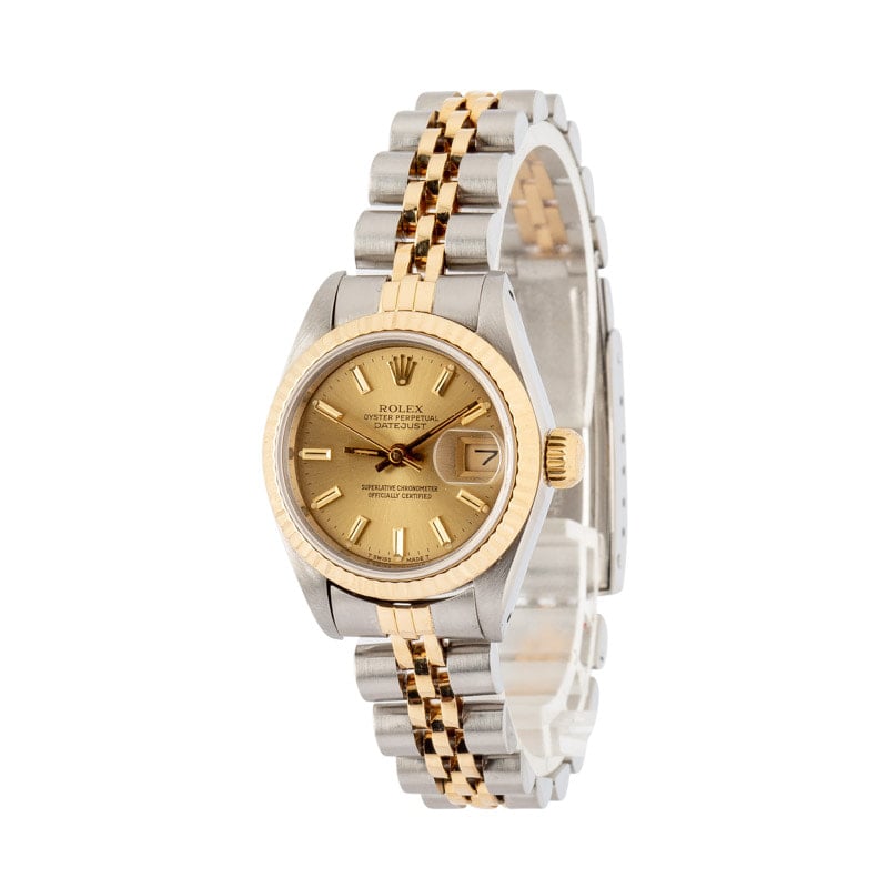 Clean Factory Super Clone Rolex Datejust 69173 Two-Tone Champagne