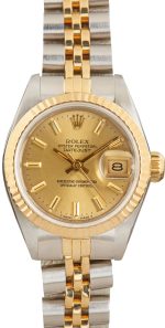 Clean Factory Super Clone Rolex Datejust 69173 Two-Tone Champagne
