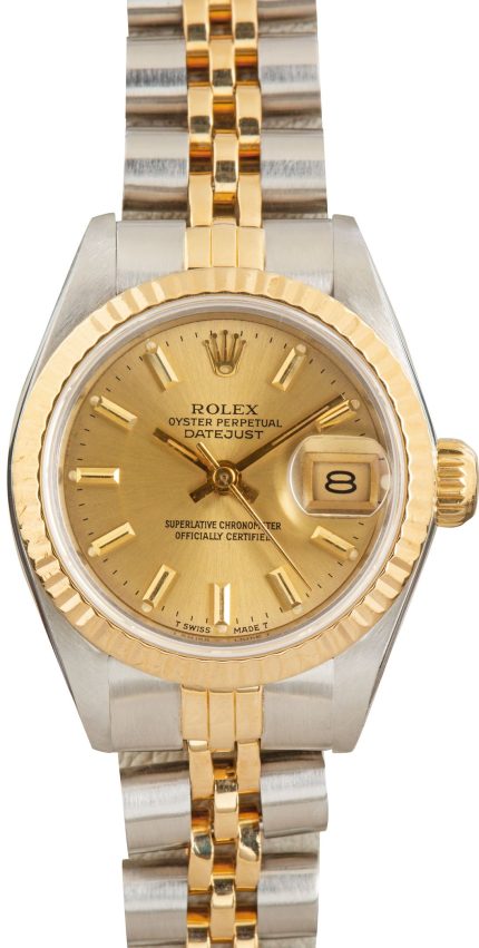 Clean Factory Super Clone Rolex Datejust 69173 Two-Tone Champagne