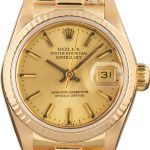 Clean Factory Super Clone Rolex Lady Datejust 69178 Champagne Dial