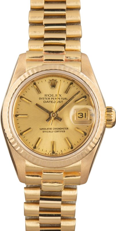 Clean Factory Super Clone Rolex Lady Datejust 69178 Champagne Dial