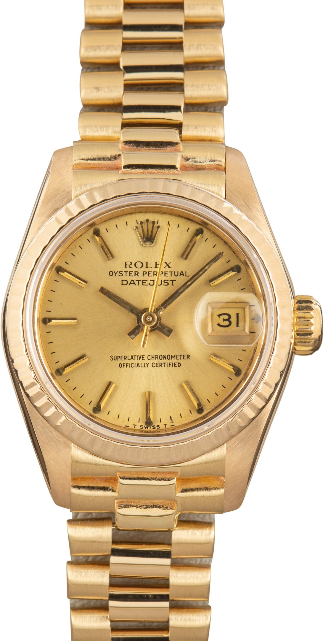 zUsed-Rolex-Lady-Datejust-69178-SKU182913 Clean Factory Super Clone Rolex Lady Datejust 69178 Champagne Dial - Image 1