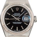 Clean Factory Super Clone Ladies Rolex Datejust 79174 Black Dial