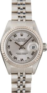 Clean Factory Super Clone Rolex Lady Datejust 79174 Silver Roman
