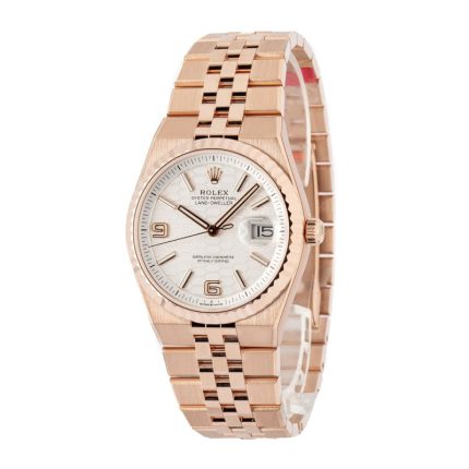 Super Clone Rolex Land-Dweller 36 Everose Gold Clean Factory AAA