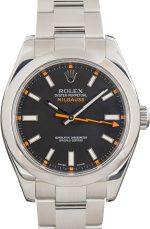 Super Clone Rolex Milgauss 116400 Black Dial Clean Factory