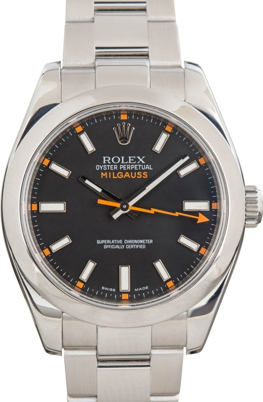 Super Clone Rolex Milgauss 116400 Black Dial Clean Factory