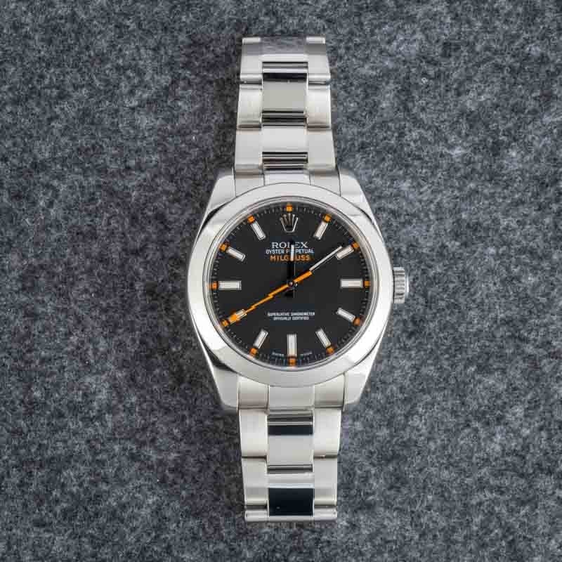 Super Clone Rolex Milgauss 116400 Black Dial Clean Factory