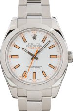 Clean Factory Super Clone Rolex Milgauss 116400 White Dial