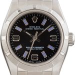 Super Clone Rolex Oyster Perpetual 26mm Black Dial AAA Replica