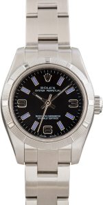 Super Clone Rolex Oyster Perpetual 26mm Black Dial AAA Replica