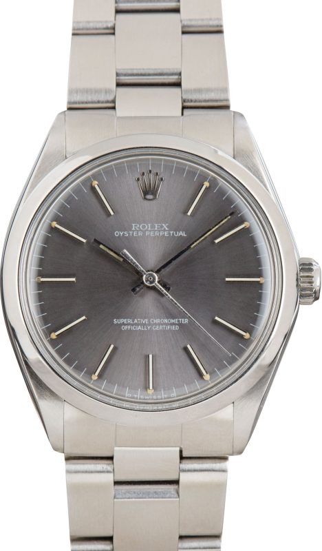 Clean Factory Super Clone Rolex Oyster Perpetual 34 Ref 1002 Slate